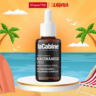Tinh Chất Cao Cấp Dưỡng Ẩm, Sáng Da, Mờ Thâm Nám Lacabine Niacinamide Pro Serum 30ml