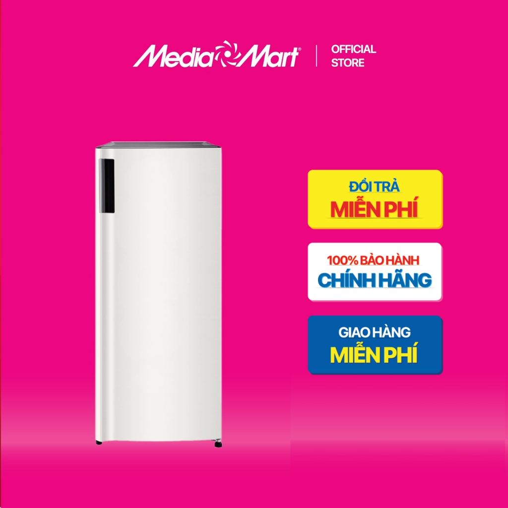 [ Mediamart Mall ] Tủ đông đứng LG 165 lít 1 cửa LOF16BGM BH chính hãng,Ship 0đ