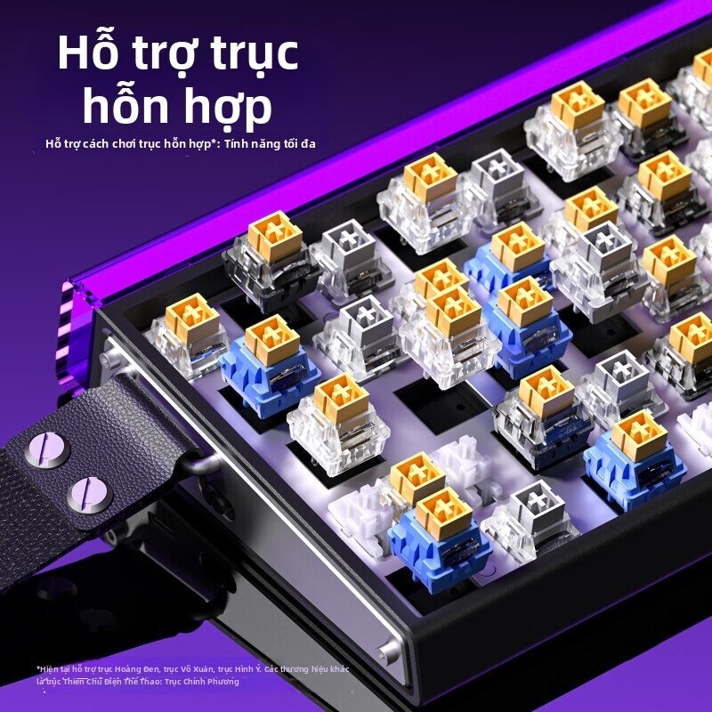 {HỎA TỐC} Bàn Phím Gaming AULA Hero 68 HE | Rapid Trigger 0.01mm, Polling Rate 8000Hz, SOCD Cho Game Thủ Valorant CS | BigBuy360 - bigbuy360.vn