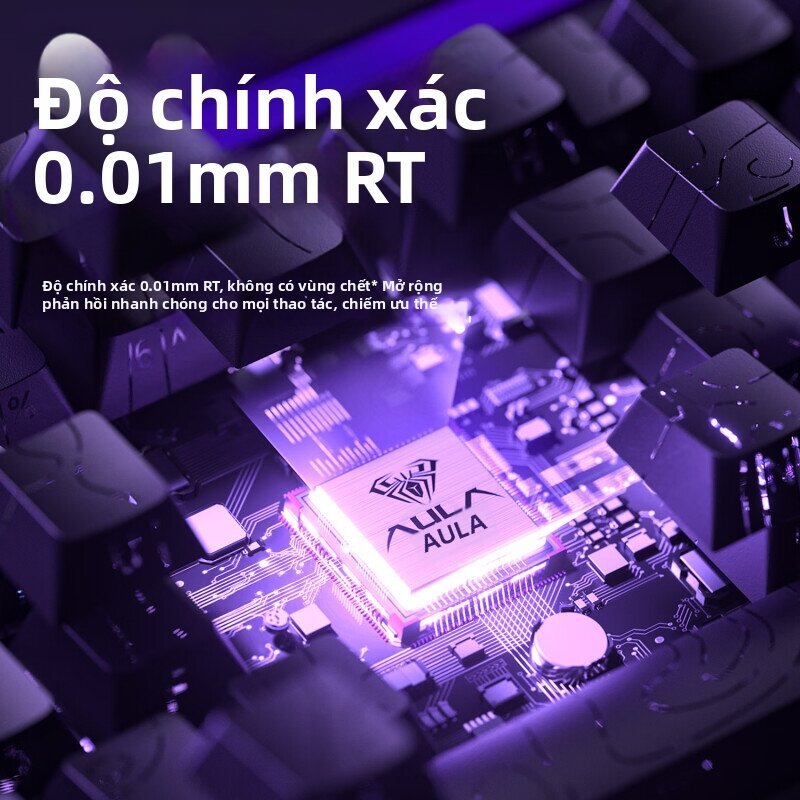 {HỎA TỐC} Bàn Phím Gaming AULA Hero 68 HE | Rapid Trigger 0.01mm, Polling Rate 8000Hz, SOCD Cho Game Thủ Valorant CS | BigBuy360 - bigbuy360.vn