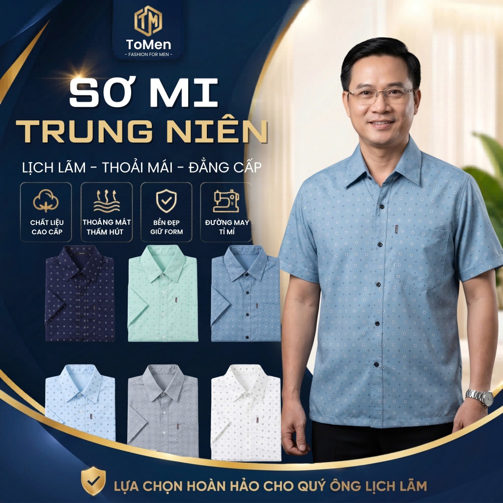 [SMTN BI VUÔNG] SM TOMEN Chất Lụa Họa Tiết Chấm Bi Ô Vuông Độc Đáo, Thanh Lịch