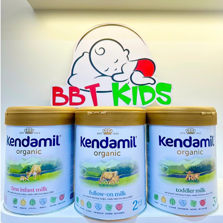 KENDAMIL ORGANIC -  Sữa công thức nguyên kem Kendamil Organic Chuẩn chính hãng, đầy đủ tem phụ