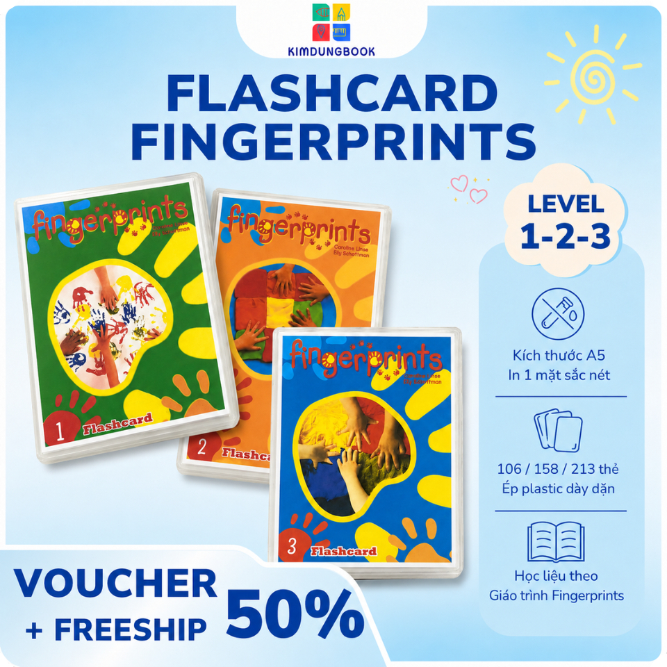 FLASHCARD FINGER PRINT LEVEL 1-2-3