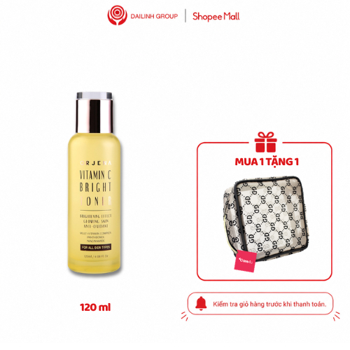 Toner, nước hoa hồng Orjena Vitamin C Giúp Da Tươi Sáng, Cân Bằng Da, Phù Hợp Mọi Loại Da 120M