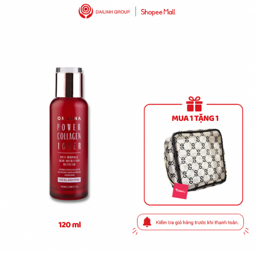 Toner, nước hoa hồng dưỡng da hàn quốc Orjena Collagen Chống Lão Hóa, Phù Hợp Mọi Loại Da 120ML
