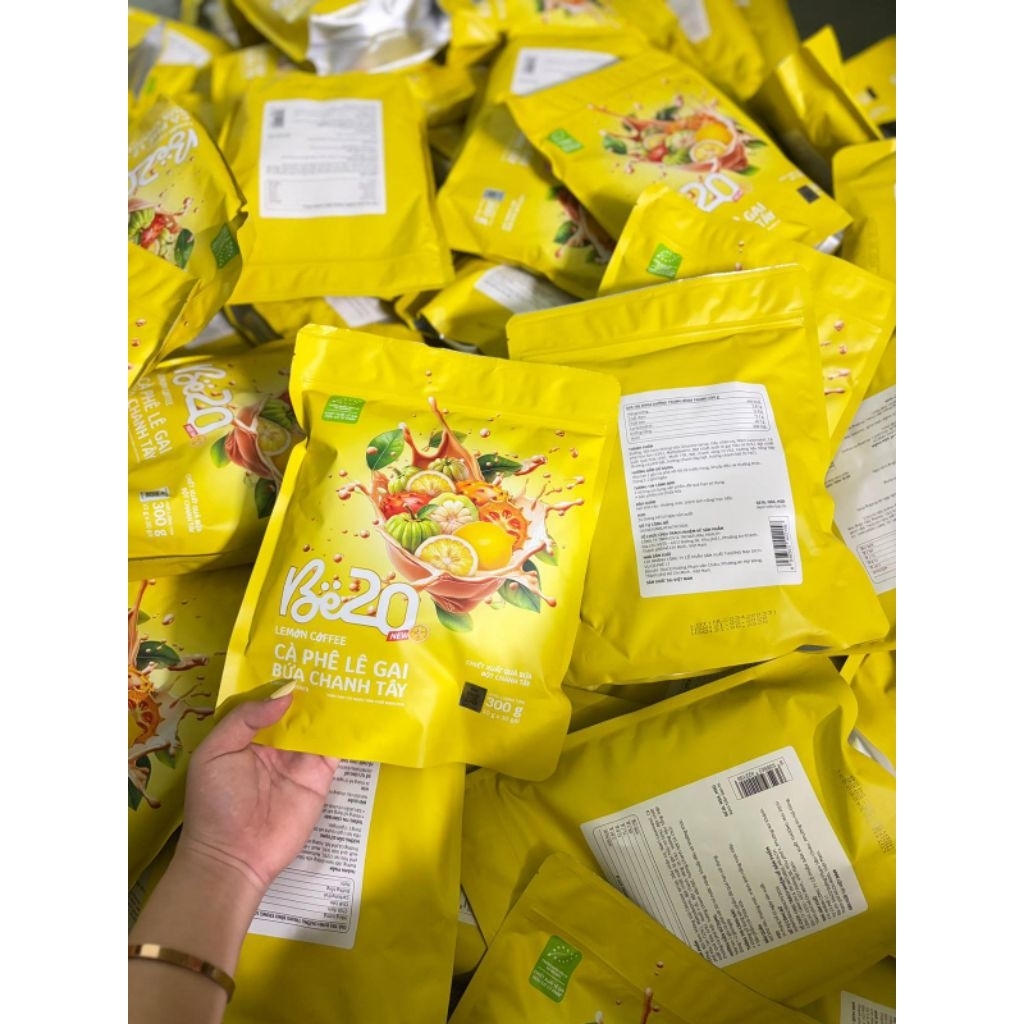 Cà Phê Lê Gai Chanh Tây Be20 [Túi 30 gói x 10g]