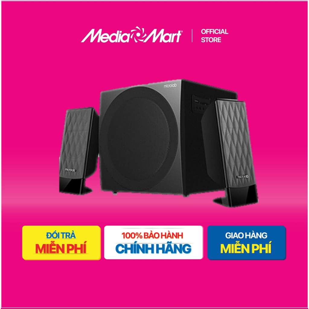 [ Mediamart Mall ] Loa máy tính Microlab M300BT/ M318BT (USB, thẻ nhớ, FM, Bluetooth) BH chính hãng,