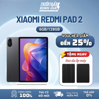 [TẶNG BAO DA] Xiaomi Redmi Pad 2 11 inch Wifi (6GB - 128GB) - Màn hình 11" 2,5K siêu rõ nét, Hàng Chính HãnG