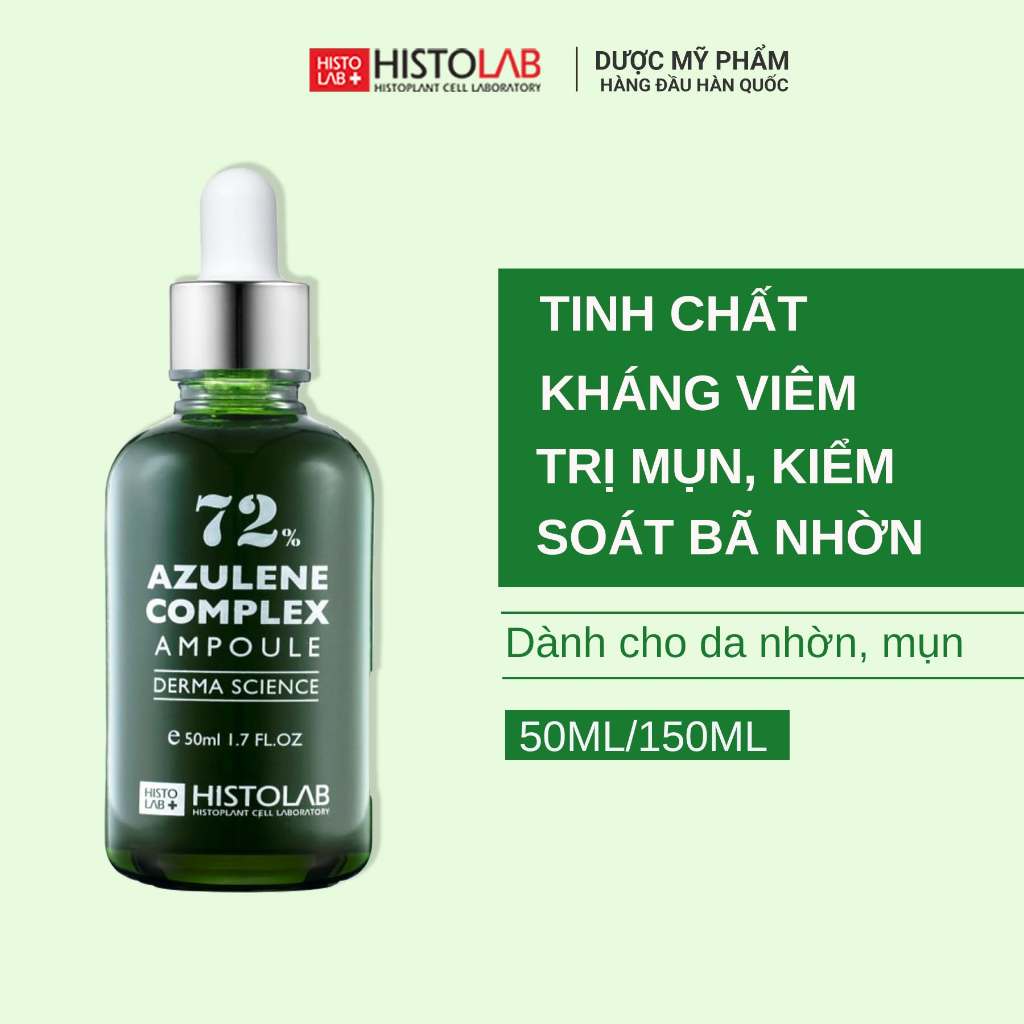 [Hàng Cty] Histolab Azulene Complex Ampoule 50ml  - Tinh chất giảm mụn, phục hồi da Histolab 72