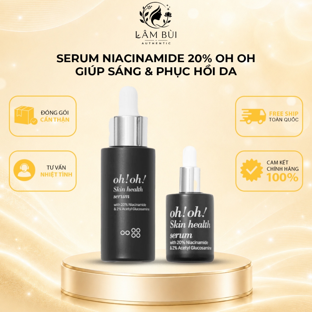 [CTY] Serum Niacinamide 20% Oh Oh giúp sáng & phục hồi da