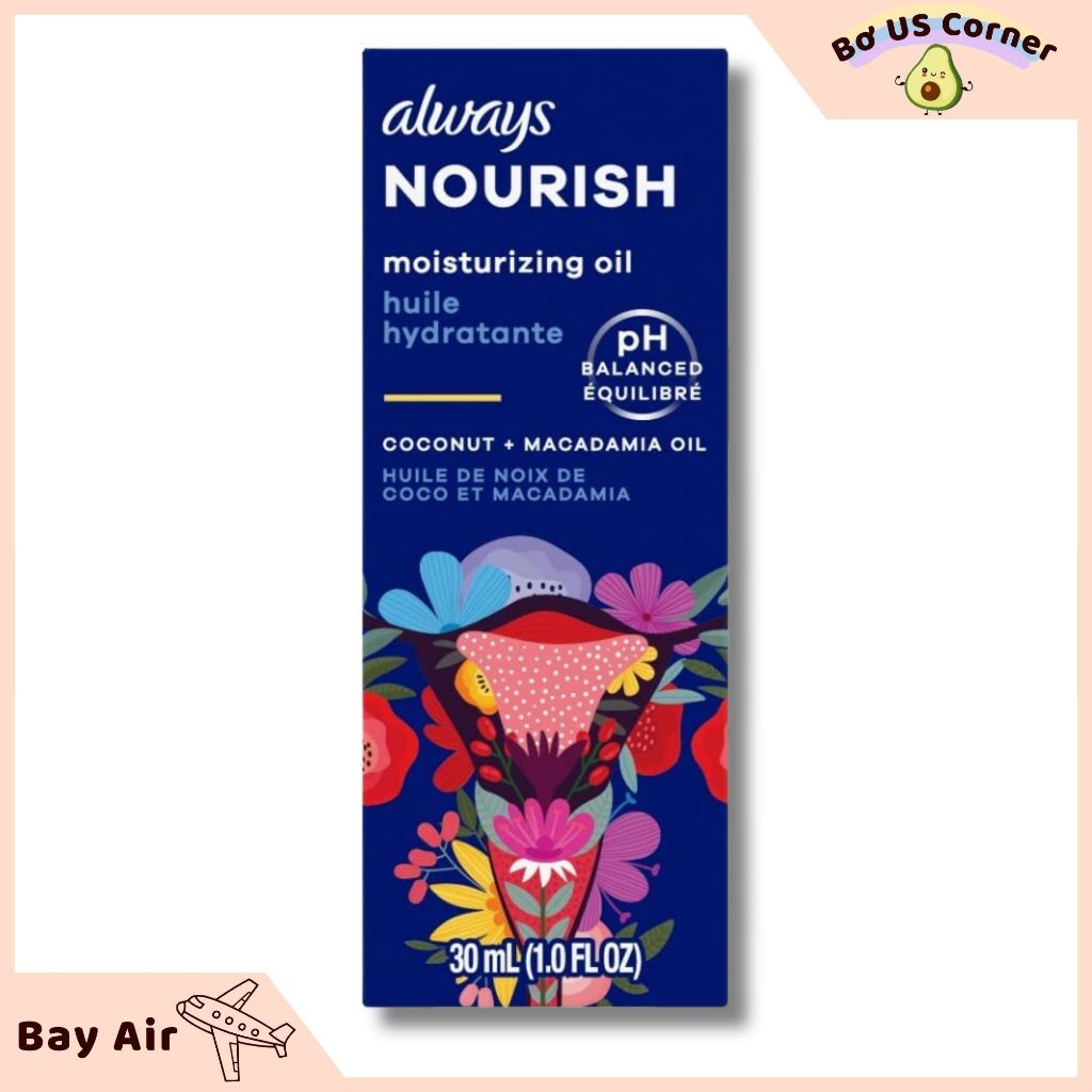 Dầu dưỡng ẩm và giảm khô cho cô bé Always Nourish Moisturizing oil Mỹ (BILL US)