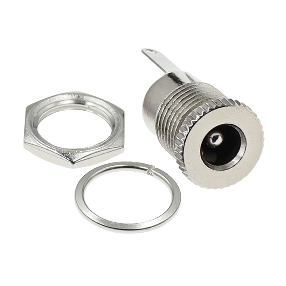 Jack DC DC099 loại 5.5x2.5mm kim loại công suất 10Ampe [PBT247] - Ko Có Nấp Đậy