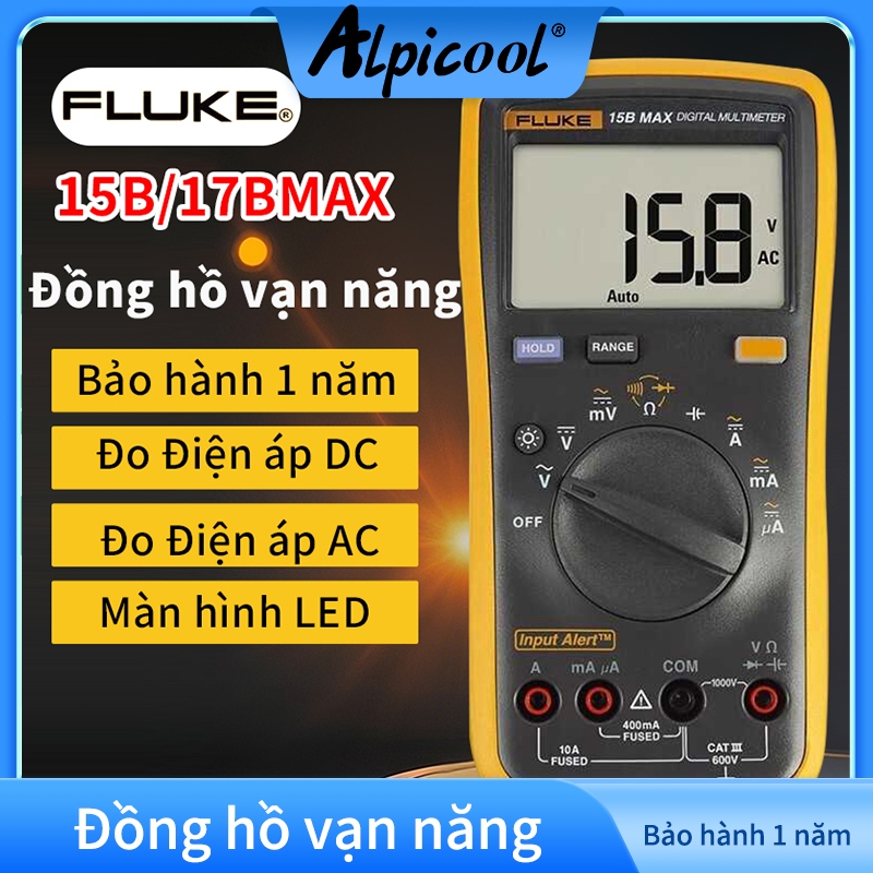 FLUKE Đồng hồ vạn năng  F15B+/17B+/F18B+/F101 Hàng chính hãng 100%