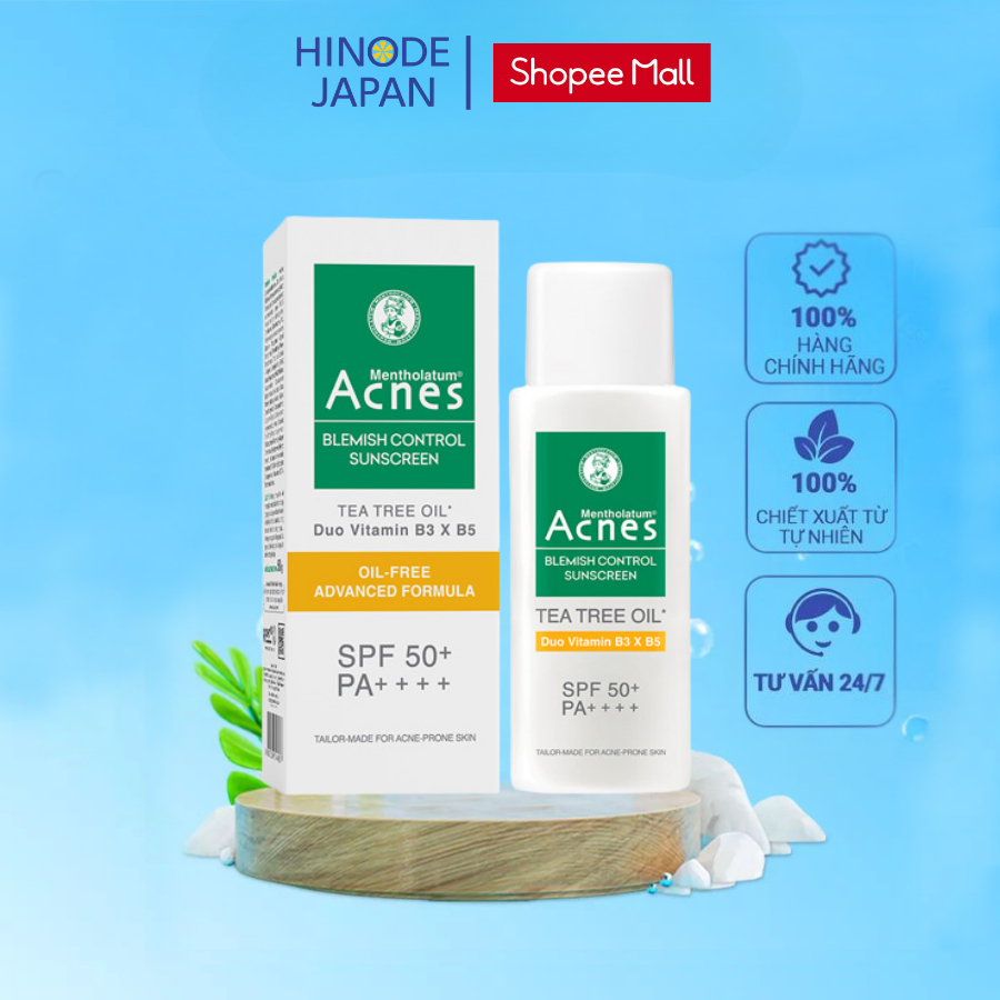 Sữa chống nắng cho da dầu mụn Acnes Blemish Control Sunscreen 50g