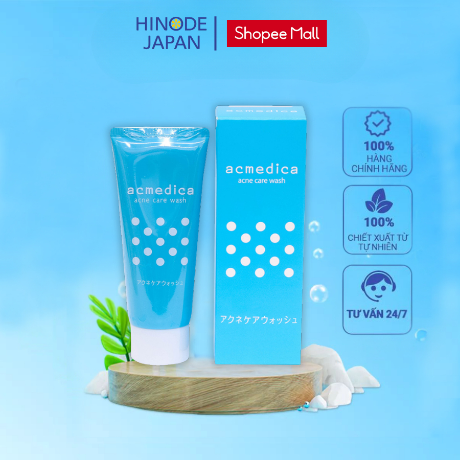 Sữa rửa mặt cho da dầu & mụn Naris Acmedica Acne Care Wash 100gr