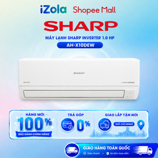 Máy lạnh Sharp Inverter 1 HP AH-X10DEW - Bảo hành chính hãng 24 tháng