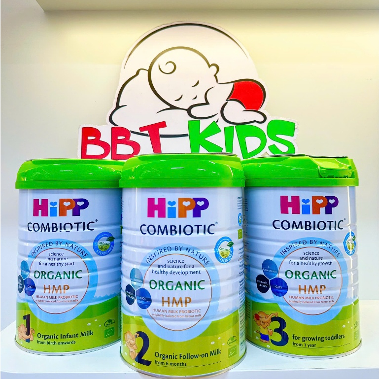[KO QUÀ] HIPP BÒ - Sữa Hipp Combiotic Organic Đủ Số Cho Bé
