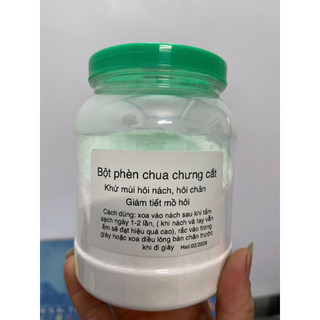 150g bột phèn chua chưng cất (giá sỉ)