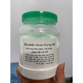150g bột phèn chua chưng cất (giá sỉ)