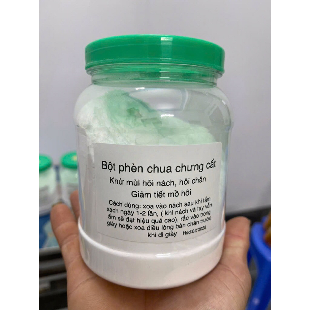 150g bột phèn chua chưng cất (giá sỉ)