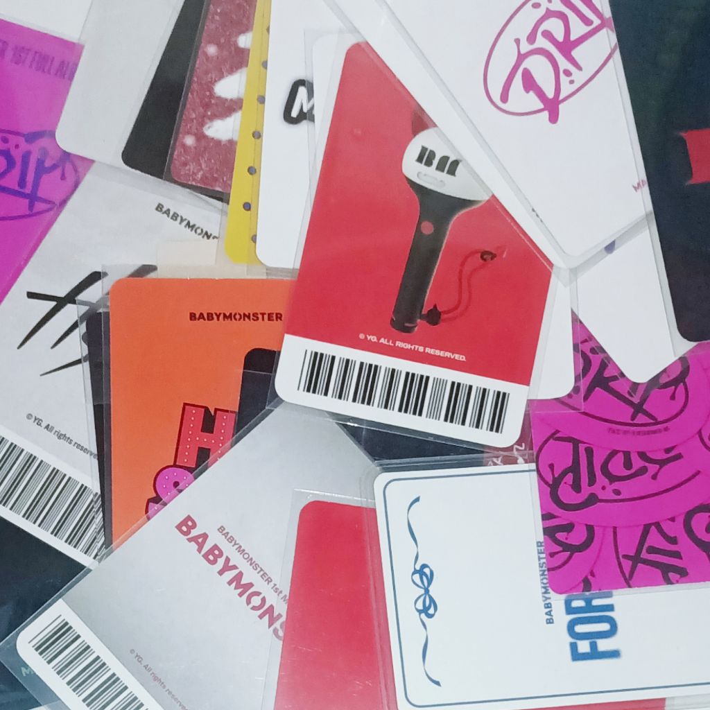 Luckybox card off Babymonster ( đảm bảo lời 100%)