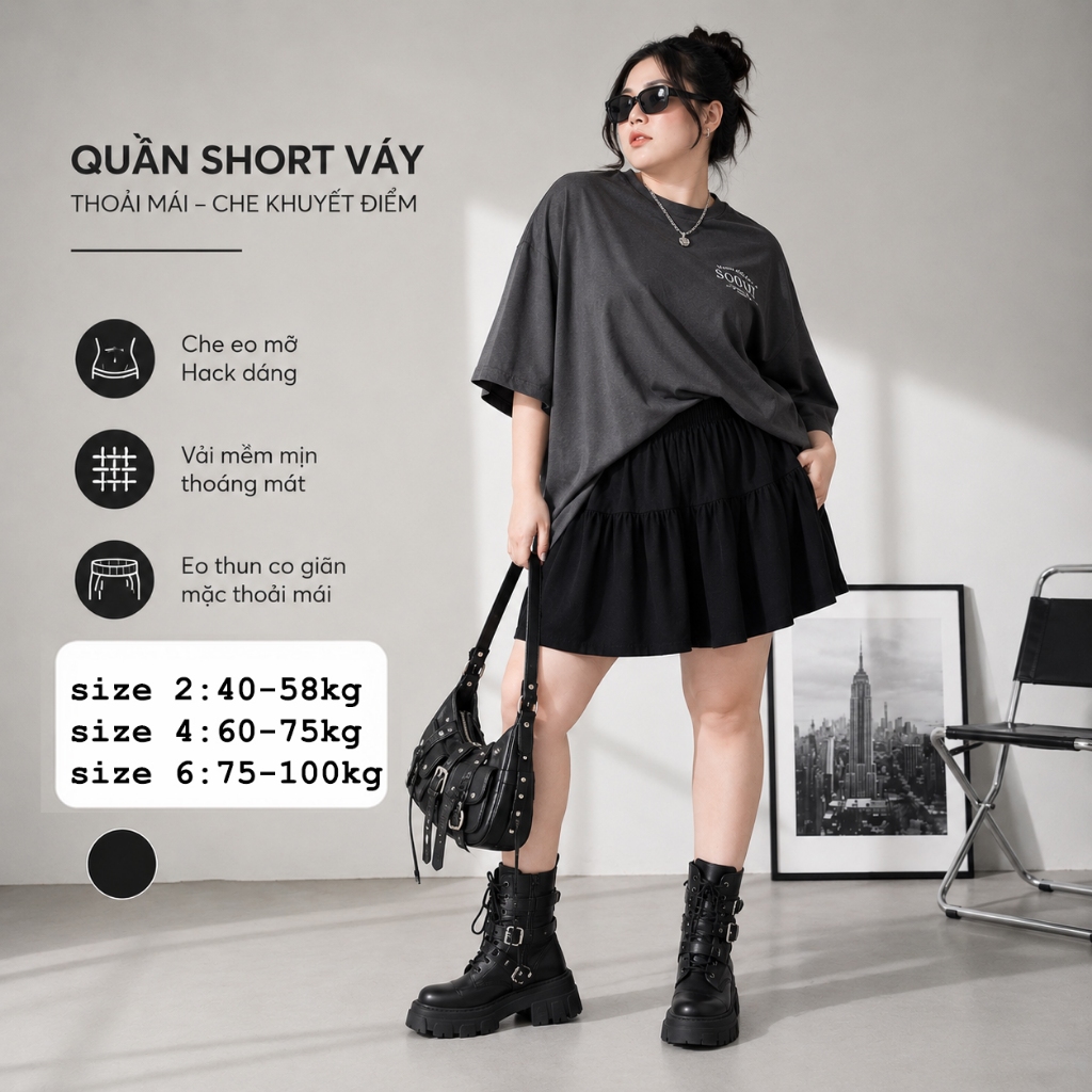 quần dáng váy đủ size 45-100kg