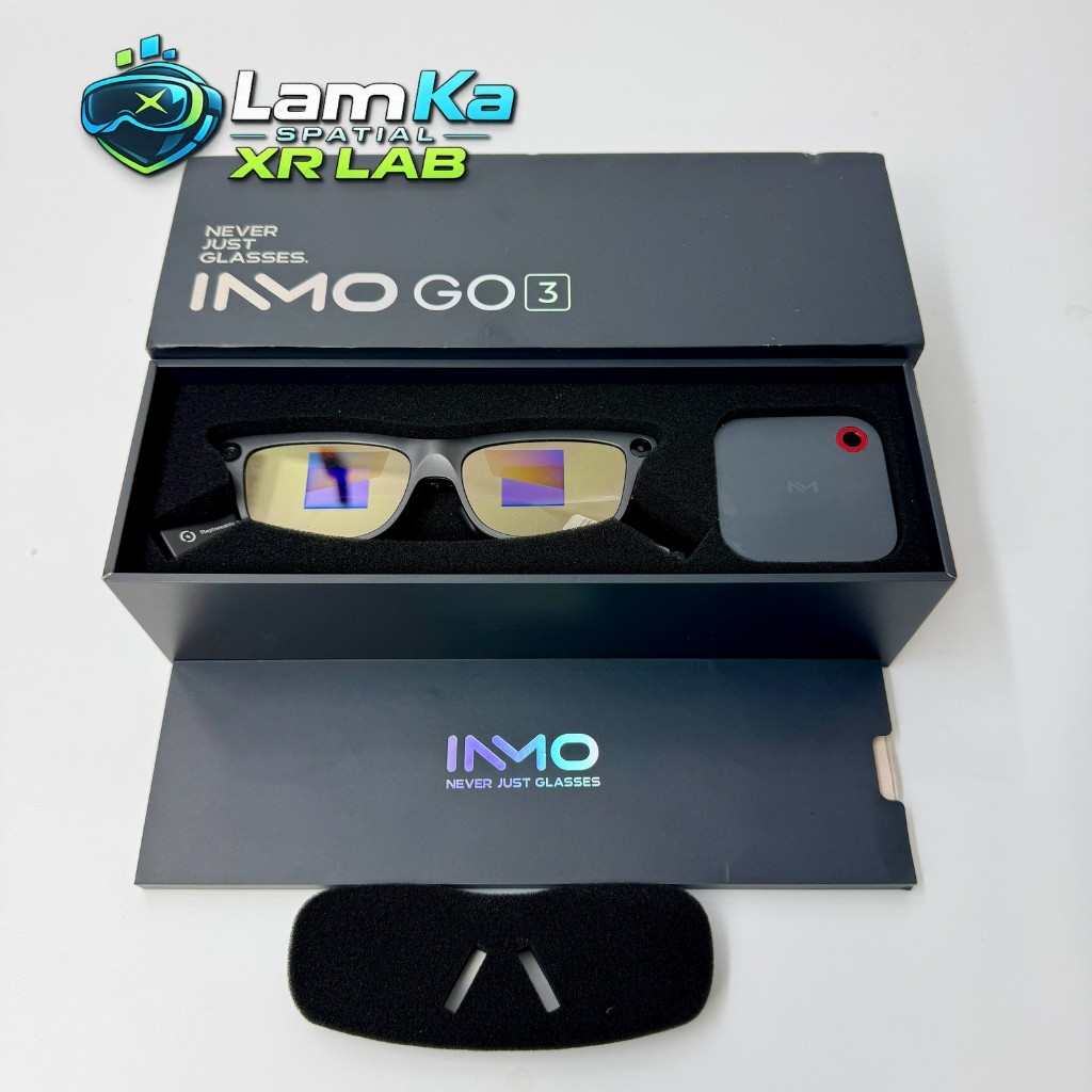 INMO GO 3 Smart AI Glasses | Phiên Dịch Trực Tiếp | Màn Hình Thuyết Trình - Chính Hãng - Like New