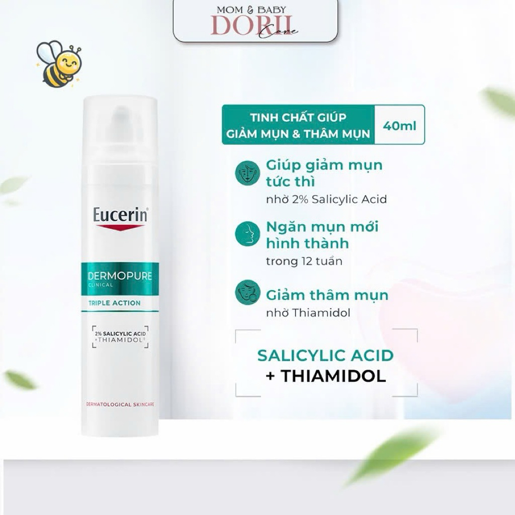Tinh chất giúp giảm thâm mụn dưỡng sáng da Eucerin Acne-Oil Control Pro Acne Solution Anti-Acne Mark