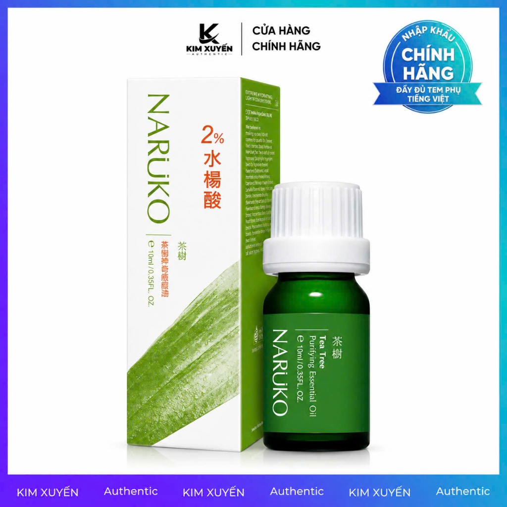 Serum chấm mụn Naruko Purifying Essential Oil 10ML