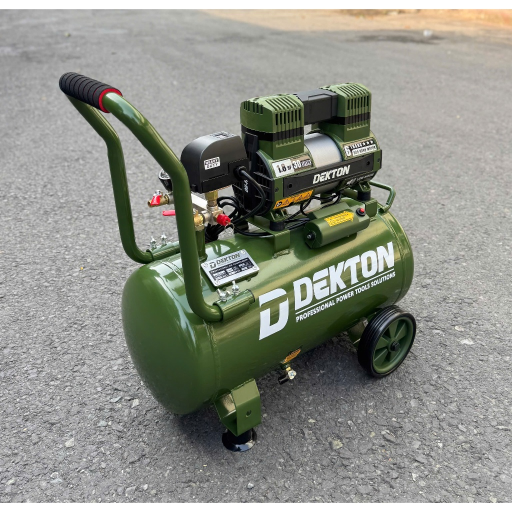Máy Nén Khí Không Dầu Dekton 1.8HP-30L / DK-AC3930XPRO / Độ Ồn Thấp/ Nạp Hơi Nhanh / Hàng Chính Hãng