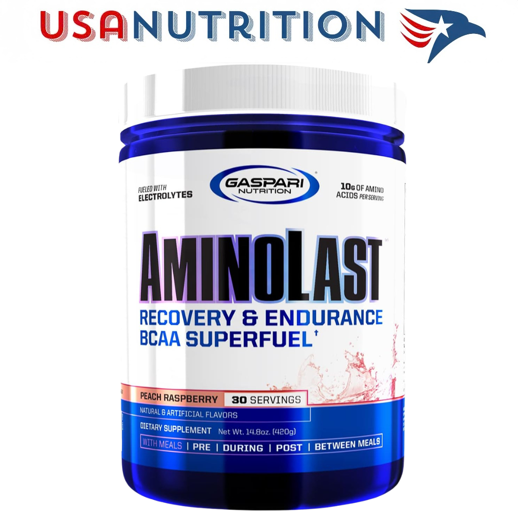 Amino Last BCAA Recovery & Endurance 30 lần dùng : Gaspari Nutrition