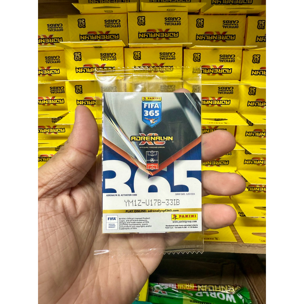 [ Panini Limited Pack 365 2026 2xThẻ ] Pack Limited Panini Adrenalyn 365 2025/26 2026 Gói Thẻ Limite