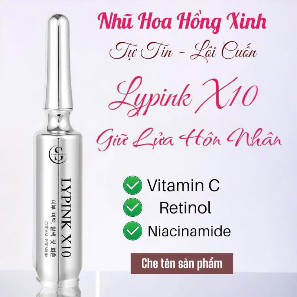 Kem Hồng Lypink X10 - kem dưỡng hồng HÀN QUỐC