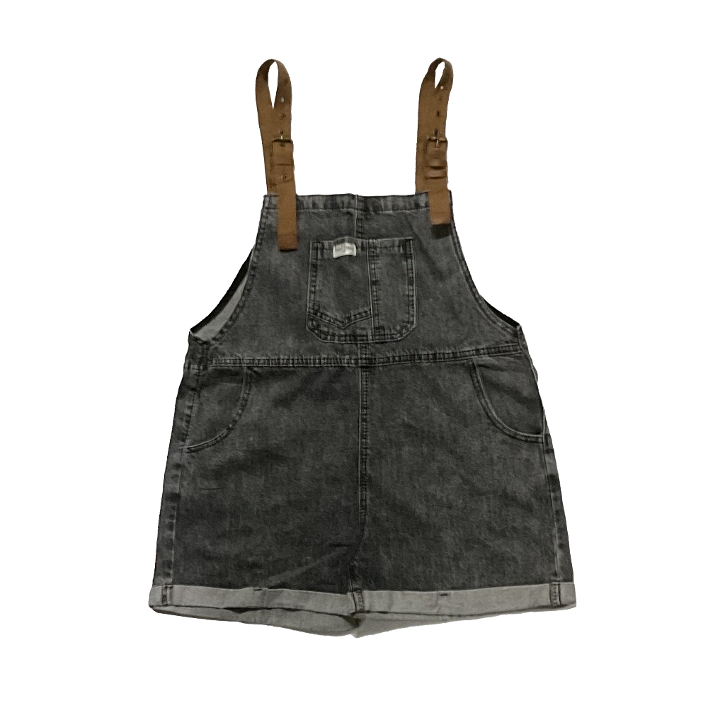 [2hand] Quần yếm ngắn, quần yếm đùi jeans nam nữ