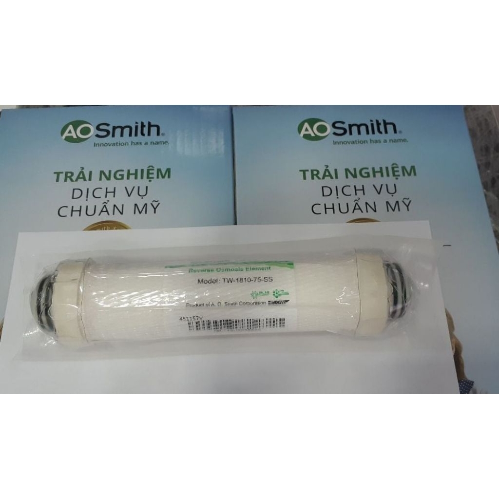 Lõi lọc AOS RO side stream 75GPD dành cho các model ECO/C1/C2/M1/AR75-A-S-2/1E/G1/G2/DAISY/DAISYPLUS