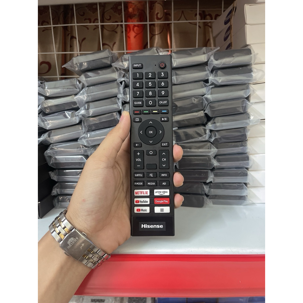 Điều khiển Tivi Hisense không giọng nói( Dùng chung tất cả Tivi Hisense)