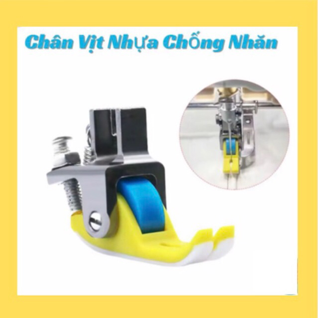 Chân vịt bánh xe chống nhăn dành cho máy công nghiệp 1 kim - Phụ kiện may Zhuzhu