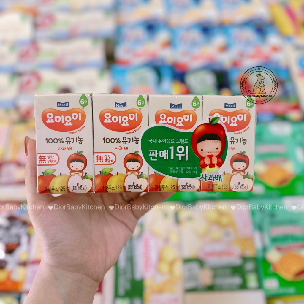 Nước trái cây Maeil Yummy Yummy Hàn Quốc - cho bé từ 6 tháng