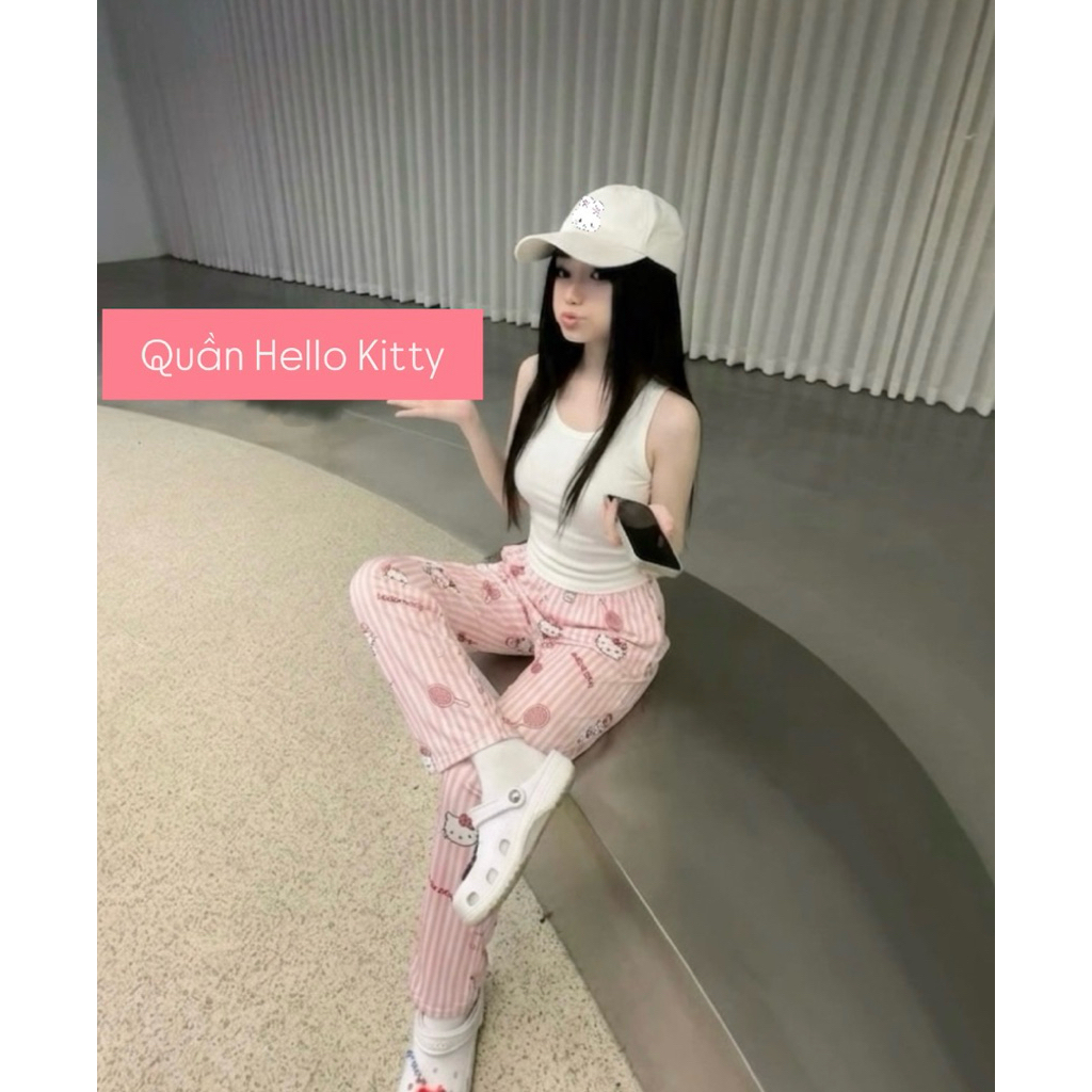 Quần pijama Hello Kitty