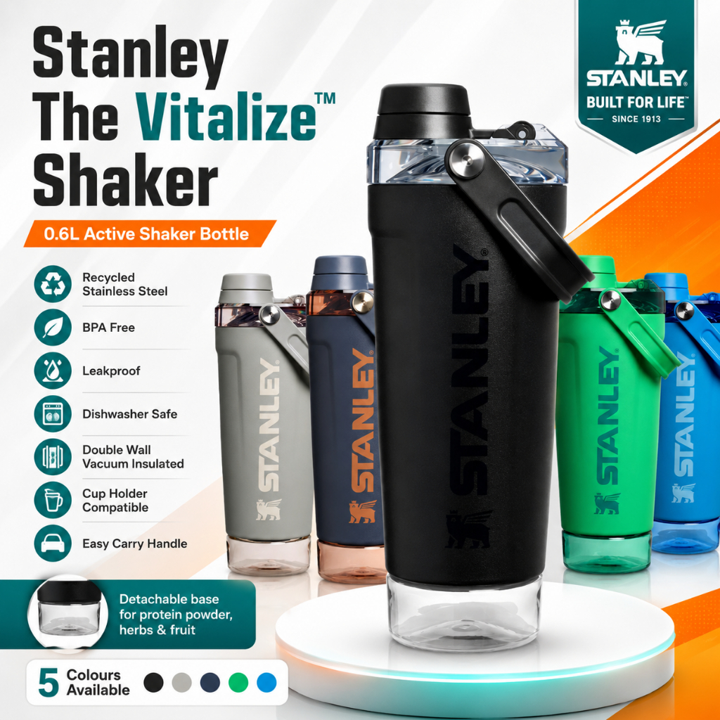 Stanley The Vitalize™ Shaker tumbler 20oz/591ml,Sports Water Bottle - BPA Free