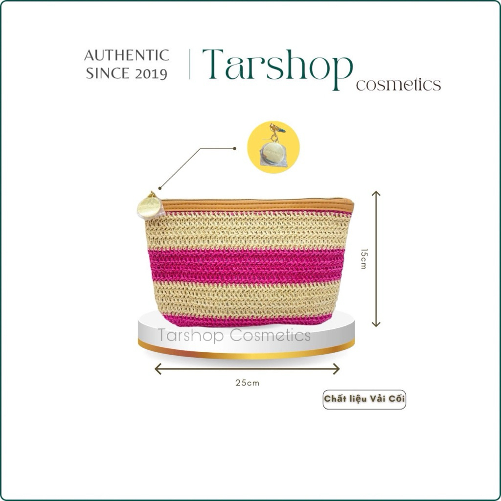 [Túi gift hãng] TÚI ĐỰNG TRANG ĐIỂM MAKEUP POUCH