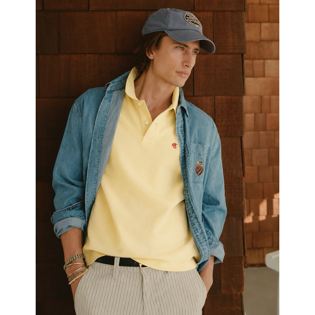 Polo Nam A-BER & FITCH 100% COTTON ICON PIQUE POLO
