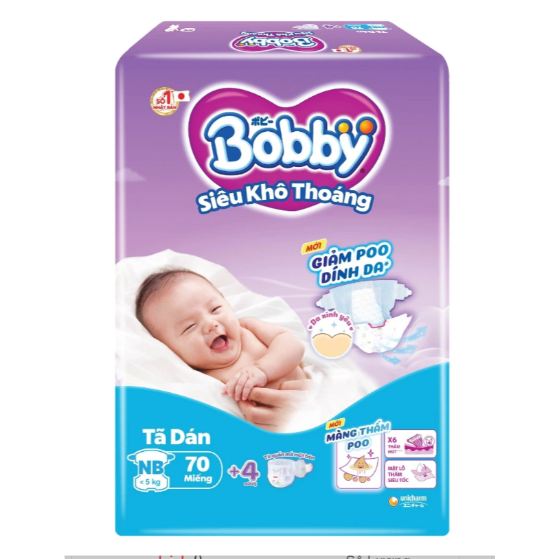 COMBO 2 - TIẾT KIỆM HƠN-TẢ DÁN BOBBY NB70, S80, M76- TIÊT KIỆM HƠN MUA LẺ
