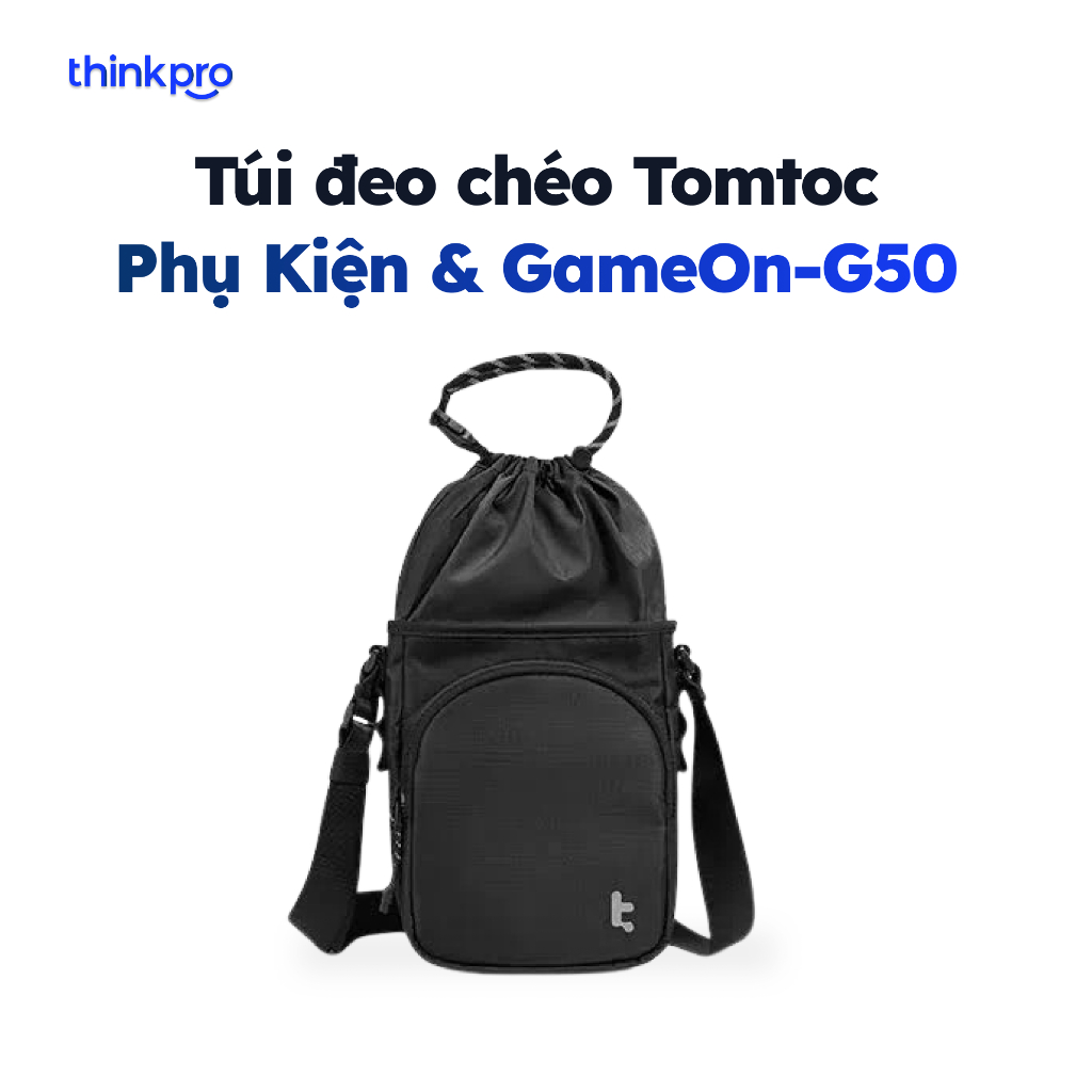 Túi Đeo Chéo Tomtoc USA GameOn-G50 JoyCarry Sling Nintendo Switch 2 Chống Sốc Chính Hãng