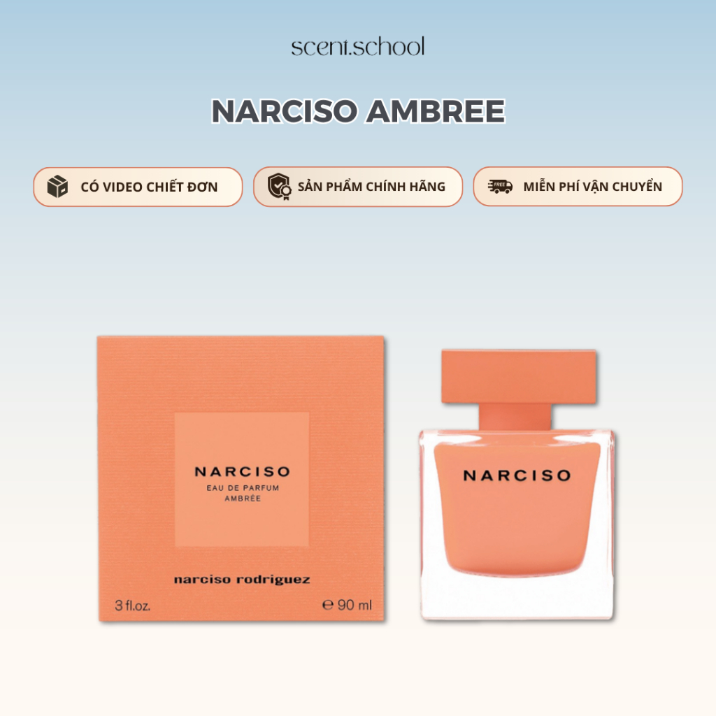 Nước hoa Fullseal Narciso Ambree EDP | Nước Hoa Nữ | Scent.school Perfum