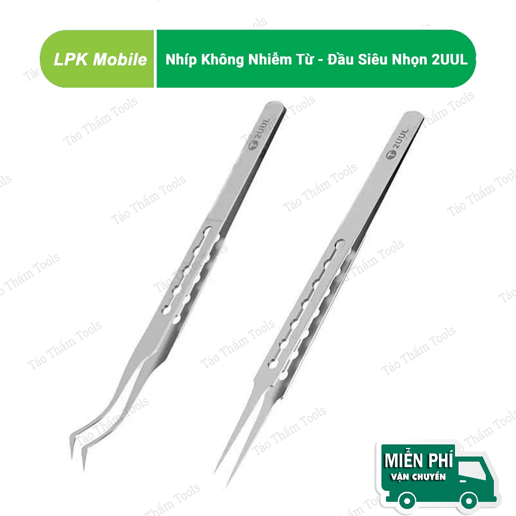 2UUL TW21, TW22 Nhíp Chống Từ Gắp Linh Kiện Chính Xác