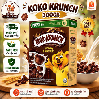 Bánh Ăn Sáng Nestle Koko Krunch 300gr Cao Cấp (DATE MỚI)