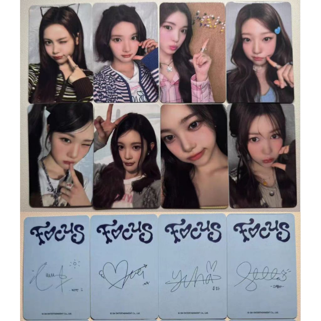 Set card ảnh unoff Hearts2Hearts - Focus + Rude