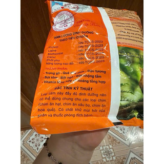 Cám Trứng Basa  - Thức Ăn Chim Cảnh (500g) - Giàu Đạm, Chim Khoẻ, Hót Hay - Nhiều Người Nuôi Chim Tin Dùng