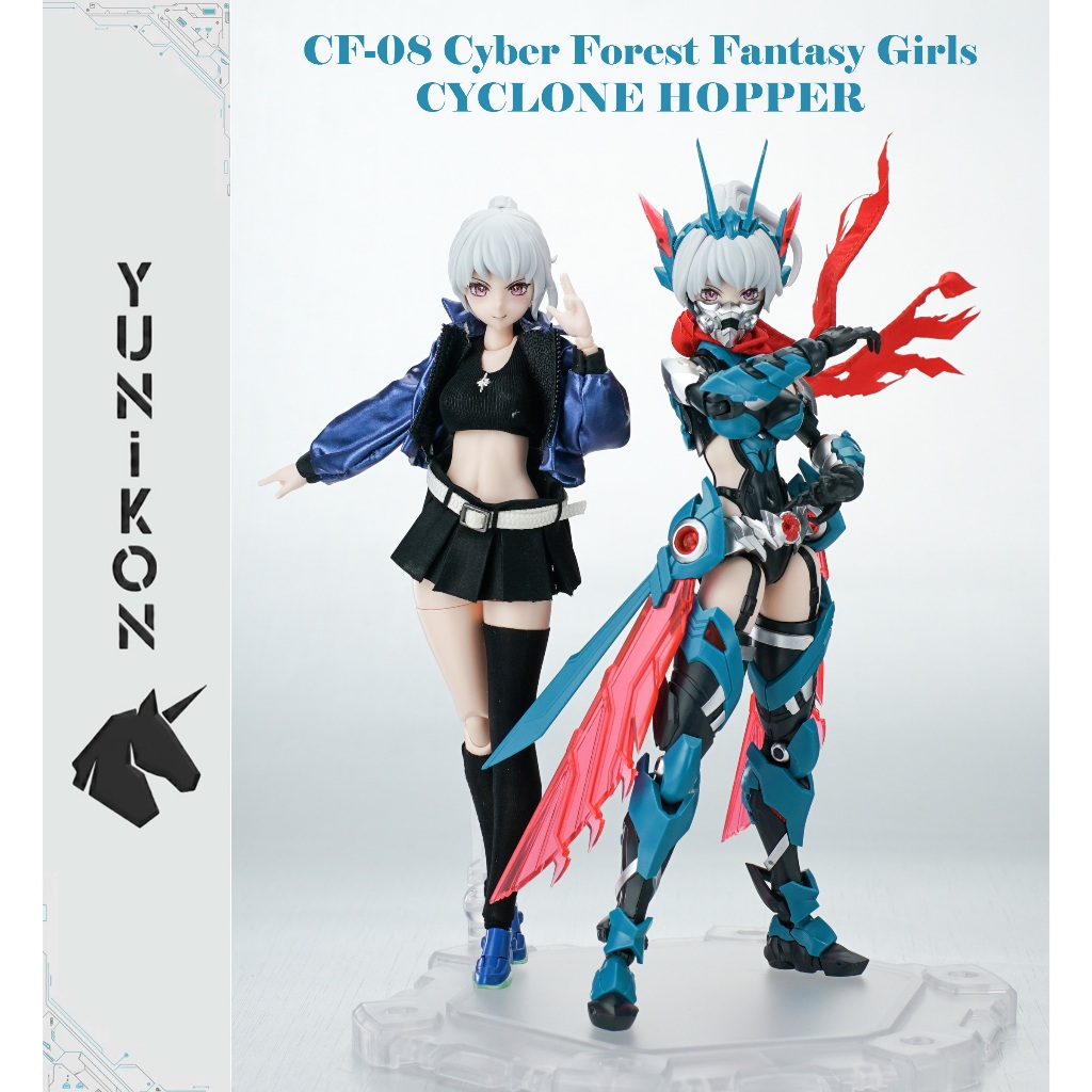 [MỚI VỀ] Mô Hình Lắp Ráp CF-08 Cyber Forest - CYCLONE HOPPER